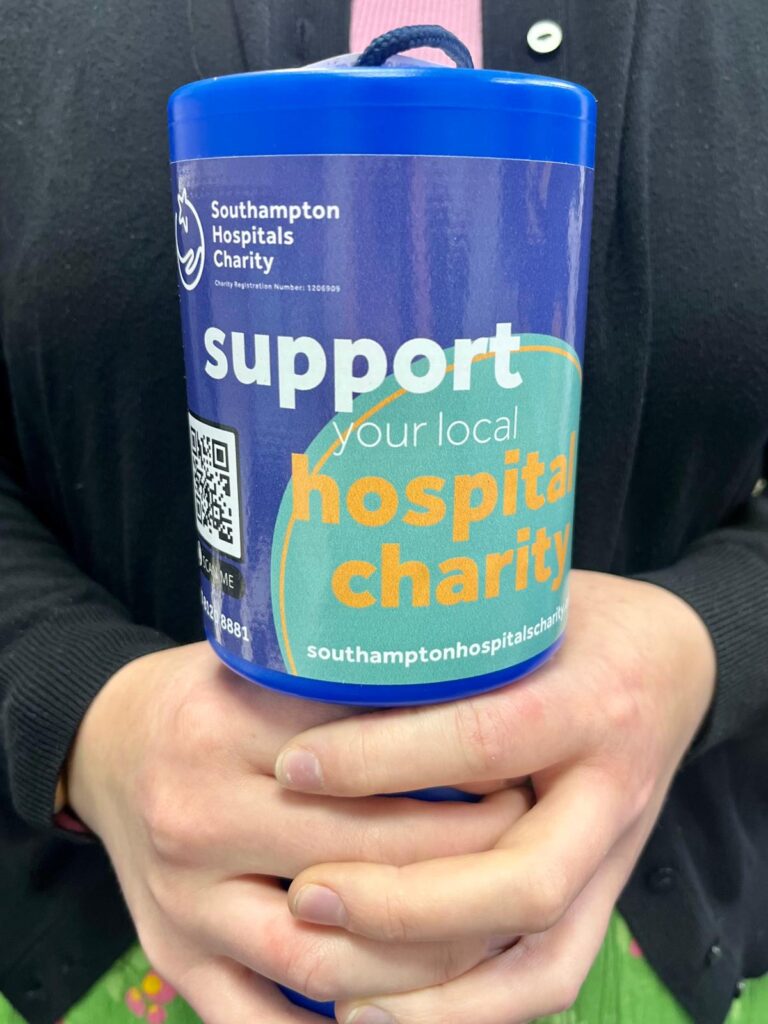 Collection Tin Coordinator at Southampton Hospitals Charity