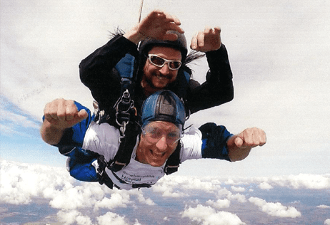 Tandem Skydiving Raising Money for Southampton Hospitals Charity